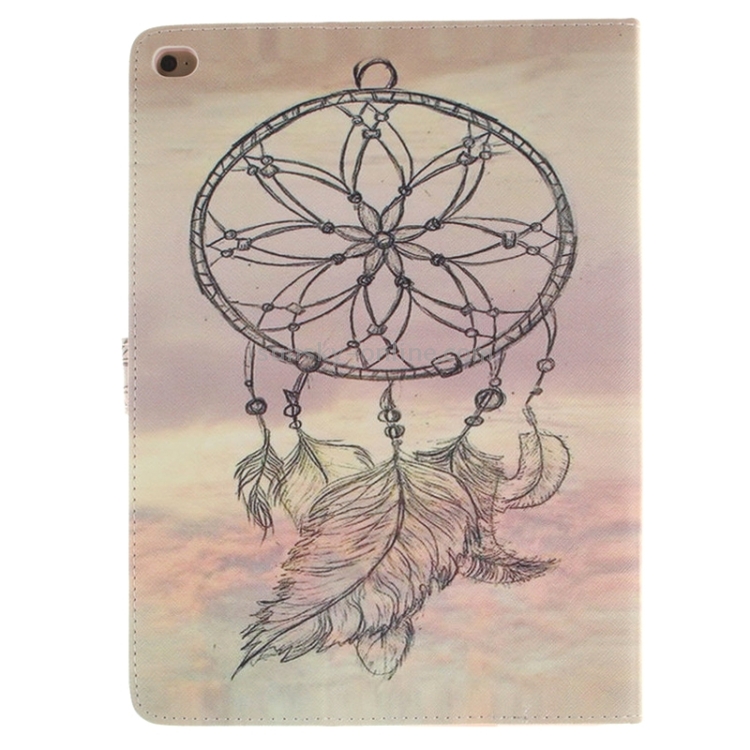 Dreamcatcher Windbell Pattern Leather Case with Holder & Card Slots & Wallet for iPad Air 2 / iPad 6 Dreamcatcher Windbell Pattern Leather Case with Holder & Card Slots & Wallet for iPad Air 2 / iPad 6