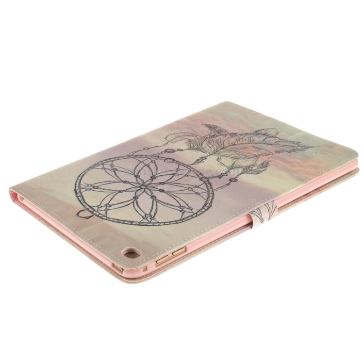 Dreamcatcher Windbell Pattern Leather Case with Holder & Card Slots & Wallet for iPad Air 2 / iPad 6 Dreamcatcher Windbell Pattern Leather Case with Holder & Card Slots & Wallet for iPad Air 2 / iPad 6