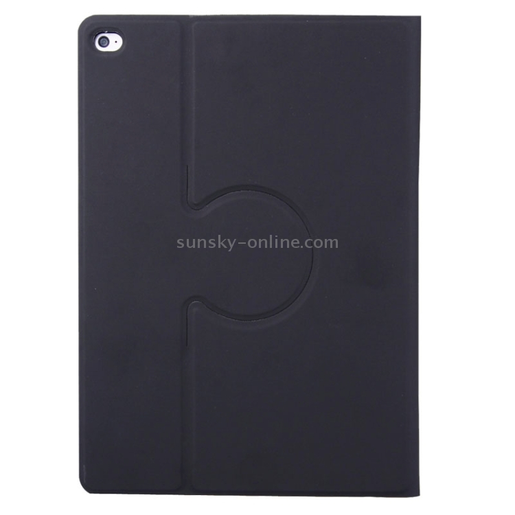 Ultra-thin 360 Degree Rotation Leather Case With Holder for iPad Air 2 / iPad 6(Black) Ultra-thin 360 Degree Rotation Leather Case With Holder for iPad Air 2 / iPad 6(Black)