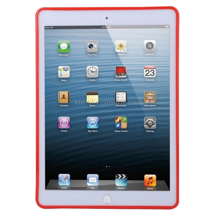 Horizontal Flip Leather Case with Holder & Hand Strap for iPad Air 2 / iPad 6(Red) Horizontal Flip Leather Case with Holder & Hand Strap for iPad Air 2 / iPad 6(Red)