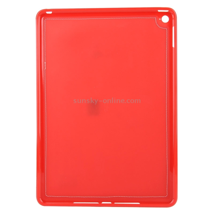 Horizontal Flip Leather Case with Holder & Hand Strap for iPad Air 2 / iPad 6(Red) Horizontal Flip Leather Case with Holder & Hand Strap for iPad Air 2 / iPad 6(Red)