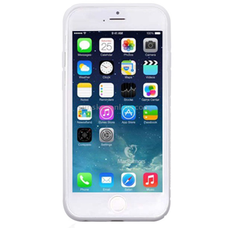 S Line Anti-skid Frosted TPU Protective Case for iPhone 6(White) S Line Anti-skid Frosted TPU Protective Case for iPhone 6(White)