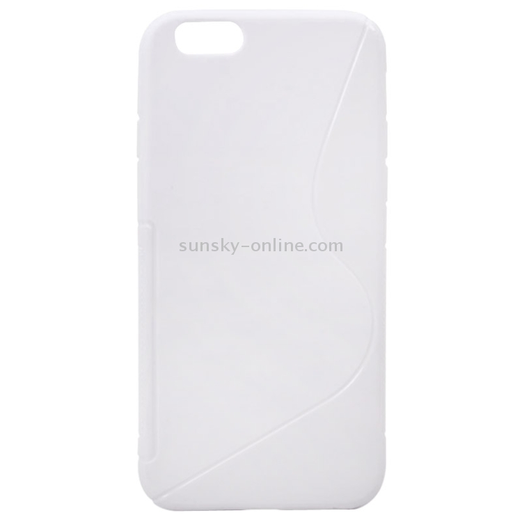 S Line Anti-skid Frosted TPU Protective Case for iPhone 6(White) S Line Anti-skid Frosted TPU Protective Case for iPhone 6(White)