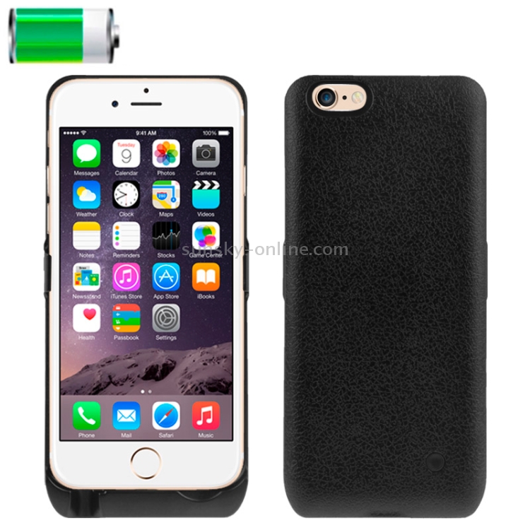 For iPhone 6 4000mAh Rechargeable External Backup Battery / Power Bank Case(Black) For iPhone 6 4000mAh Rechargeable External Backup Battery / Power Bank Case(Black)