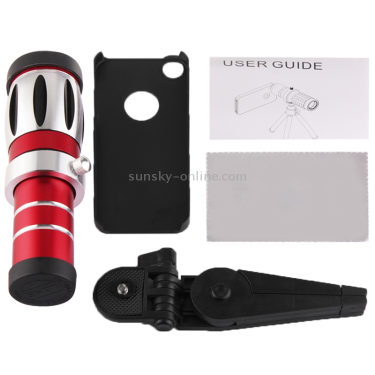 20X Mobile Telephoto Lens with Tripod and Phone Case for iPhone 6 20X Mobile Telephoto Lens with Tripod and Phone Case for iPhone 6