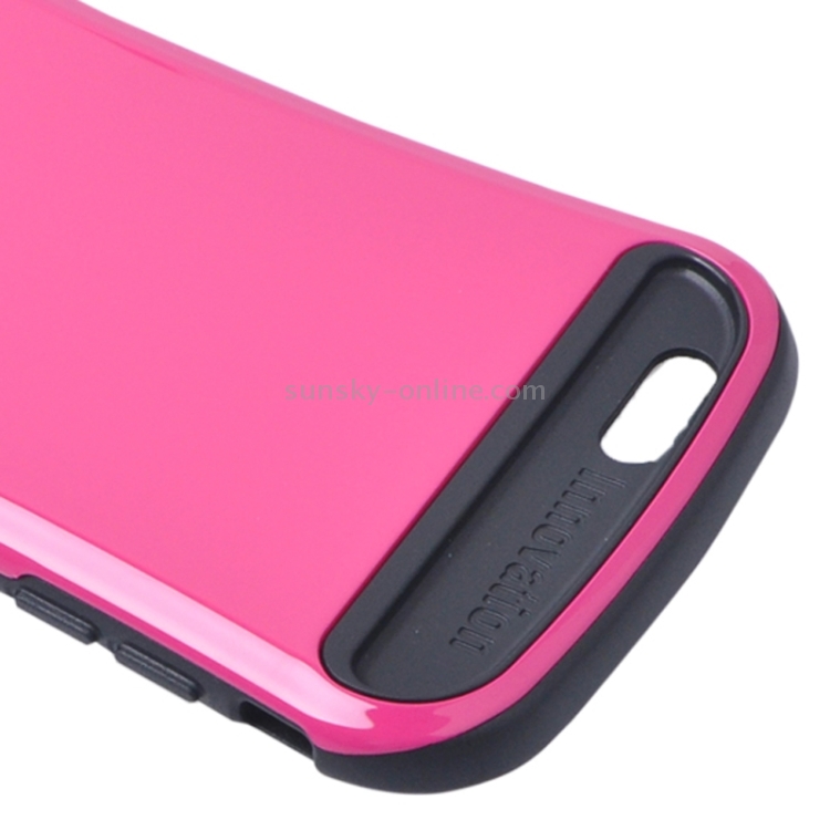 Thin Waist Series PC + Silicone Combination Case for iPhone 6 & 6S(Magenta) Thin Waist Series PC + Silicone Combination Case for iPhone 6 & 6S(Magenta)