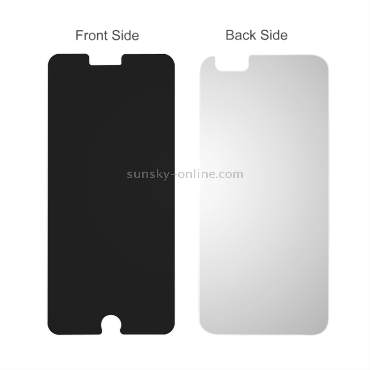 0.3mm Explosion-proof Tempered Glass Privacy Front Film and Transparent Back Film for iPhone 6 0.3mm Explosion-proof Tempered Glass Privacy Front Film and Transparent Back Film for iPhone 6