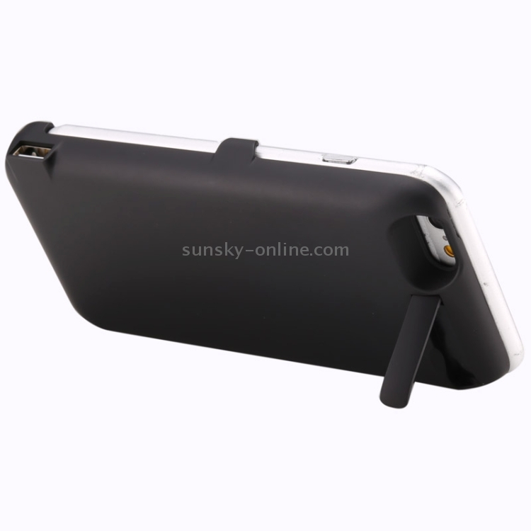 5800mAh Rechargeable External Backup Battery / Power Bank Case with Holder for iPhone 6 & 6S(Black) 5800mAh Rechargeable External Backup Battery / Power Bank Case with Holder for iPhone 6 & 6S(Black)