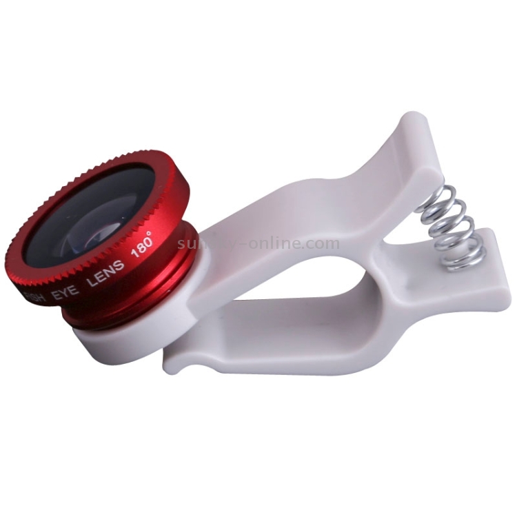 3 in1 Universal Fisheye Wide Angle Macro Lens Set with Clip 3 in1 Universal Fisheye Wide Angle Macro Lens Set with Clip