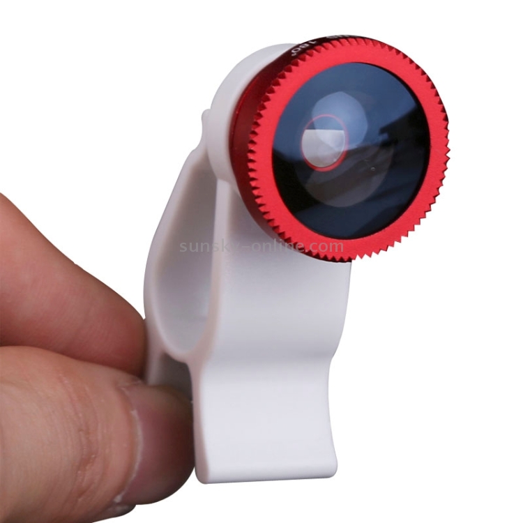 3 in1 Universal Fisheye Wide Angle Macro Lens Set with Clip 3 in1 Universal Fisheye Wide Angle Macro Lens Set with Clip