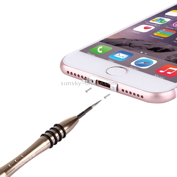 For iPhone 6 & 6 Plus Stainless Steel Material Lanyard Hanger with Screwdriver For iPhone 6 & 6 Plus Stainless Steel Material Lanyard Hanger with Screwdriver