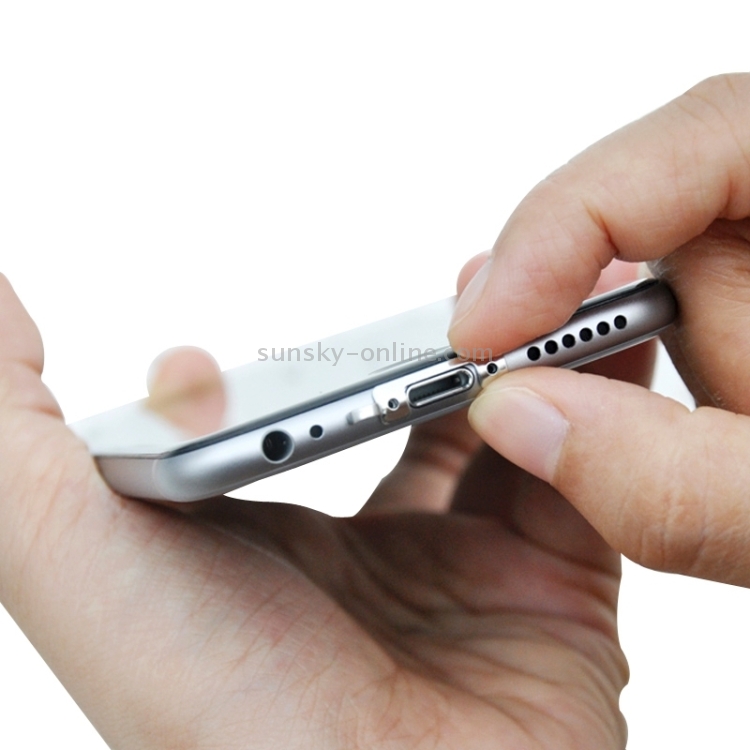 For iPhone 6 & 6 Plus Stainless Steel Material Lanyard Hanger with Screwdriver For iPhone 6 & 6 Plus Stainless Steel Material Lanyard Hanger with Screwdriver