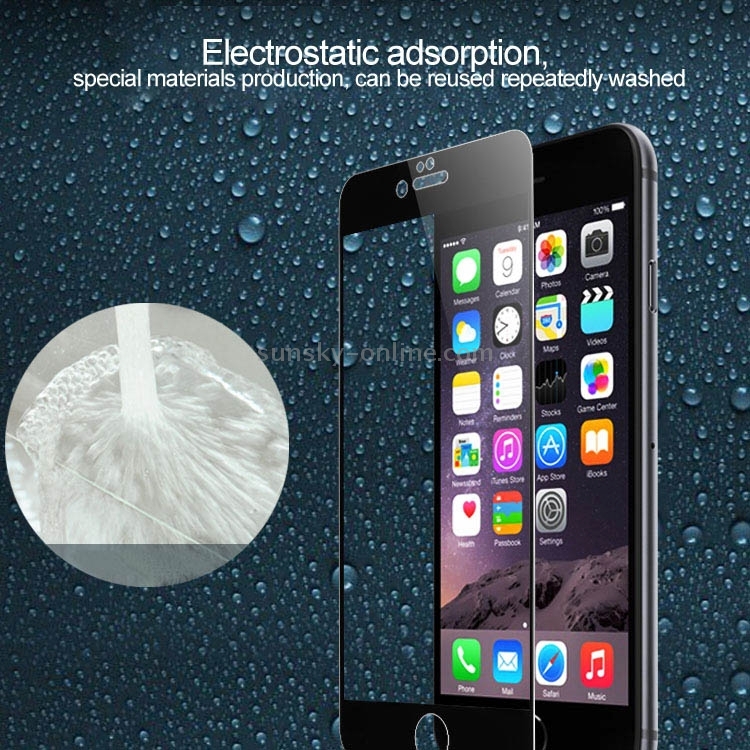 Baseus Ultrathin 0.3mm Silk-screen Explosion-proof Full Screen Tempered Glass Film for iPhone 6(Black) Baseus Ultrathin 0.3mm Silk-screen Explosion-proof Full Screen Tempered Glass Film for iPhone 6(Black)
