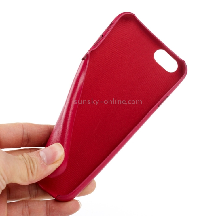 Ultra-thin Protective Leather Back Cover Case for iPhone 6 & 6S(Magenta) Ultra-thin Protective Leather Back Cover Case for iPhone 6 & 6S(Magenta)