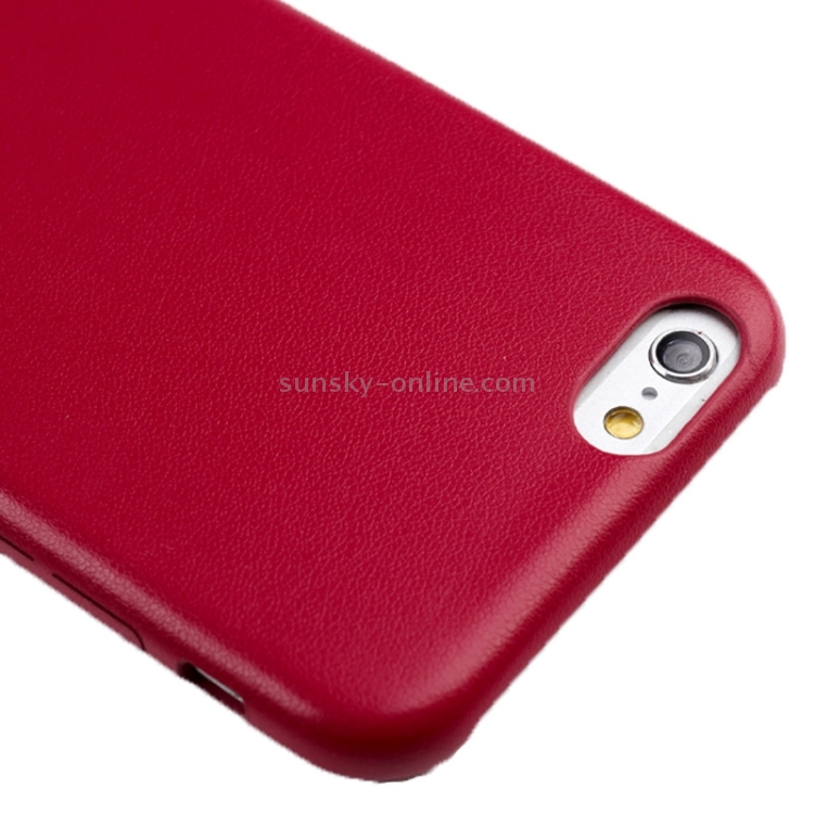 Ultra-thin Protective Leather Back Cover Case for iPhone 6 & 6S(Magenta) Ultra-thin Protective Leather Back Cover Case for iPhone 6 & 6S(Magenta)