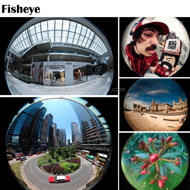 3 in 1 Fisheye + Wide Angle + Macro Phone Photo Zoom Lens Set for iPhone 6(Black) 3 in 1 Fisheye + Wide Angle + Macro Phone Photo Zoom Lens Set for iPhone 6(Black)