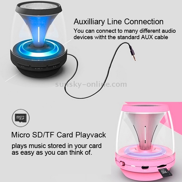 Fashionable Magic Lamp Mini Bluetooth v2.0 Speaker Fashionable Magic Lamp Mini Bluetooth v2.0 Speaker