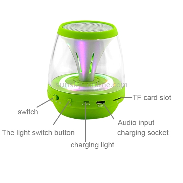 Fashionable Magic Lamp Mini Bluetooth v2.0 Speaker Fashionable Magic Lamp Mini Bluetooth v2.0 Speaker