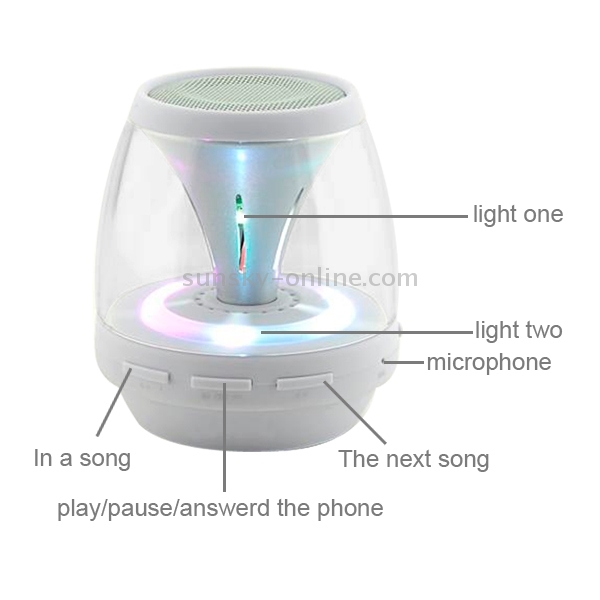 Fashionable Magic Lamp Mini Bluetooth v2.0 Speaker Fashionable Magic Lamp Mini Bluetooth v2.0 Speaker