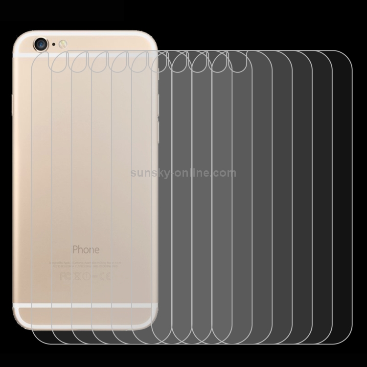50 PCS for iPhone 6 / 6S 0.26mm Explosion-proof Back Screen Protector Tempered Glass Film 50 PCS for iPhone 6 / 6S 0.26mm Explosion-proof Back Screen Protector Tempered Glass Film