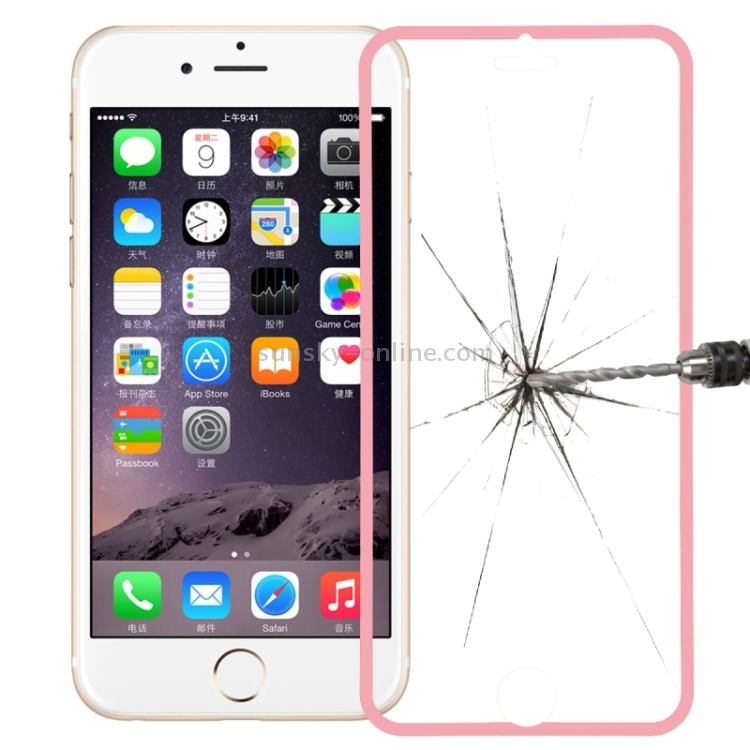 Link Dream Premium 0.33mm Tempered Glass Screen Protector with Holder for iPhone 6(Pink) Link Dream Premium 0.33mm Tempered Glass Screen Protector with Holder for iPhone 6(Pink)