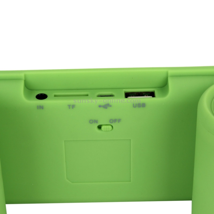 Fashionable Skateboard Style Bluetooth Speaker, Support TF Card / AUX / USB Port(Green) Fashionable Skateboard Style Bluetooth Speaker, Support TF Card / AUX / USB Port(Green)