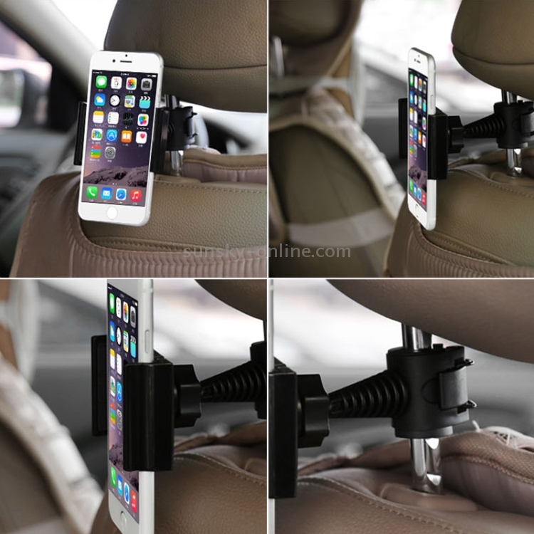 Baseus Happer Series 360 Degree Rotation Design Car Holder for iPhone 6 & 6 Plus / Xiaomi / Samsung / HTC / Lenovo, Suitable for 3.5-6 inch Mobile Phone(White)