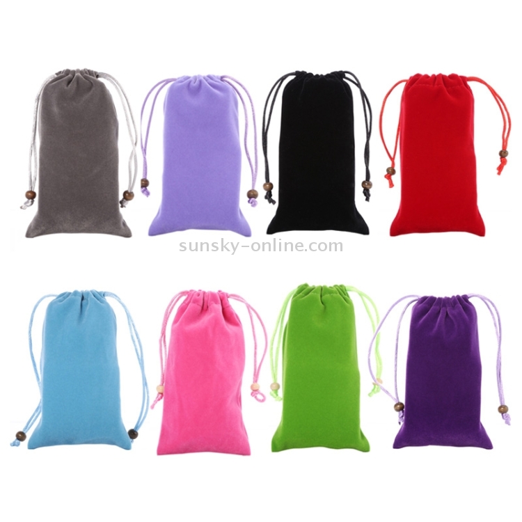 Universal Leisure Cotton Flock Cloth Carry Bag with Lanyard for iPhone 6 / Galaxy S6 / S5 / G900 / S IV / i9500 / SIII / i9300(Red) Universal Leisure Cotton Flock Cloth Carry Bag with Lanyard for iPhone 6 / Galaxy S6 / S5 / G900 / S IV / i9500 / SIII / i9300(Red)