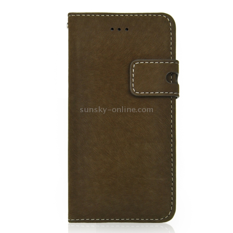 Frosted Horizontal Flip Leather Case with Holder & Card Slots & Wallet