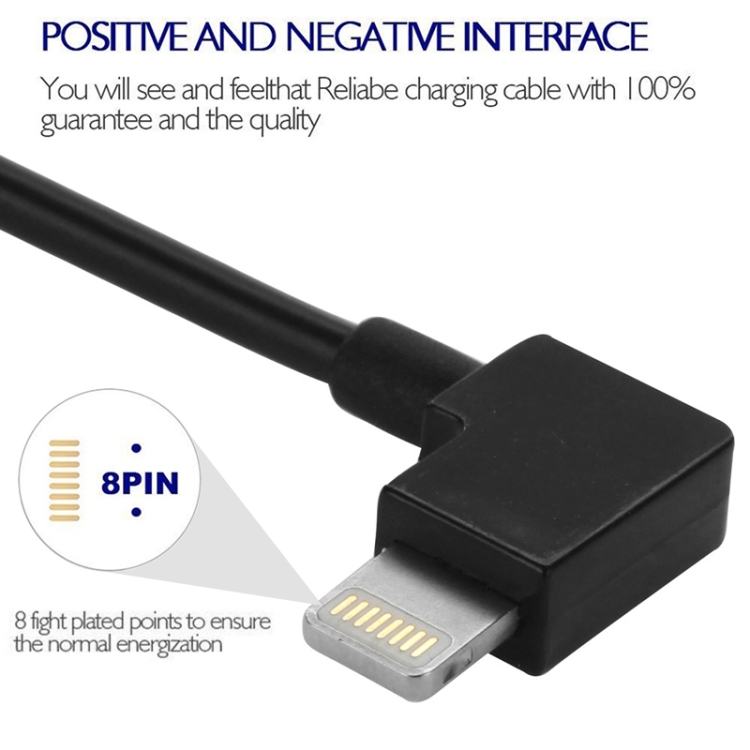 5m Elbow 8 Pin to USB Data / Charging Cable 5m Elbow 8 Pin to USB Data / Charging Cable