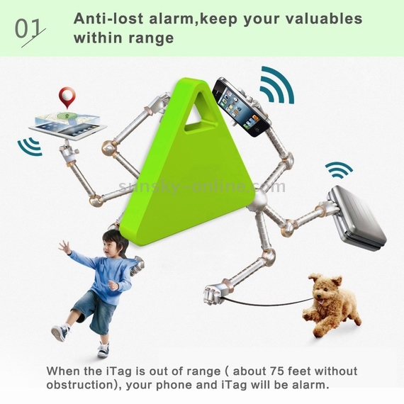 IT-07 Bluetooth 4.0 Camera Remote Shutter Anti-Lost Alarm Tracer for iOS Android System Smartphone(Green) IT-07 Bluetooth 4.0 Camera Remote Shutter Anti-Lost Alarm Tracer for iOS Android System Smartphone(Green)