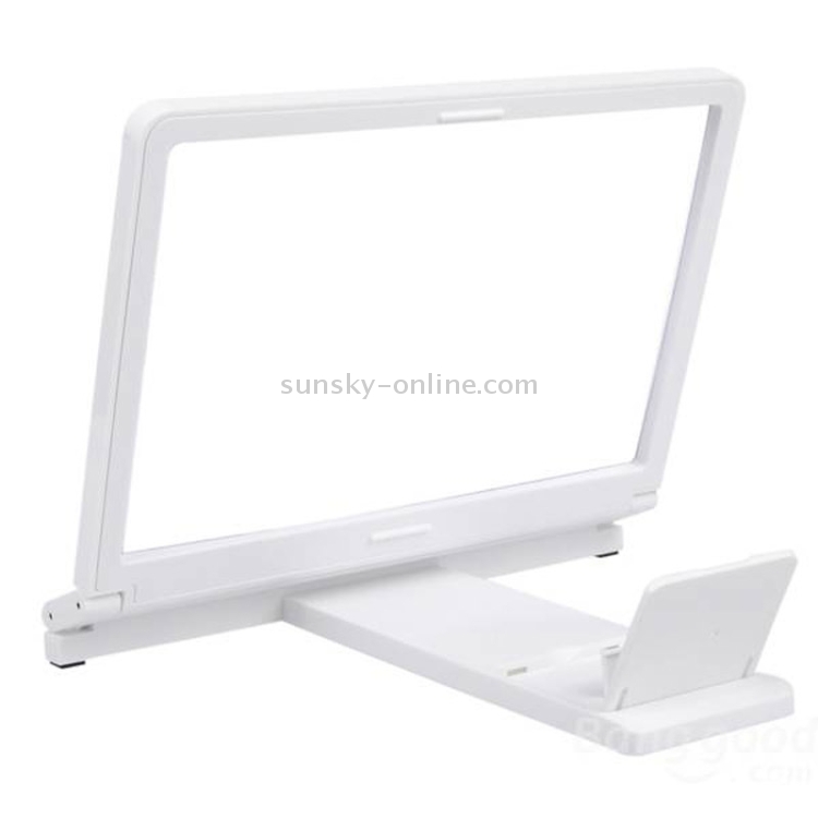 X1 8.0 inch 3X-5X Magnification Angle-Adjustable Eyeshield 3D Video Mobile Screen Magnifier, Size:18.0 cm x 14.2 cm x 1.5 cm(White) X1 8.0 inch 3X-5X Magnification Angle-Adjustable Eyeshield 3D Video Mobile Screen Magnifier, Size:18.0 cm x 14.2 cm x 1.5 cm(White)