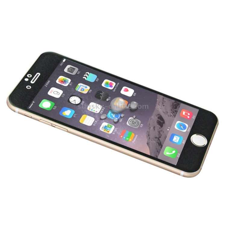 0.3mm 3D Curved Glitter Powder Carbon Fiber Full Screen Glass Screen Film for iPhone 6 & 6s(Black) 0.3mm 3D Curved Glitter Powder Carbon Fiber Full Screen Glass Screen Film for iPhone 6 & 6s(Black)