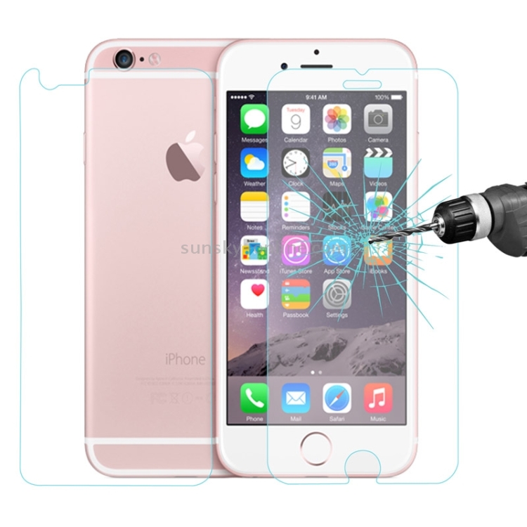 ENKAY 0.26mm 9H Surface Hardness 2.5D Explosion-proof Front + Back Tempered Glass Film for iPhone 6S Plus ENKAY 0.26mm 9H Surface Hardness 2.5D Explosion-proof Front + Back Tempered Glass Film for iPhone 6S Plus