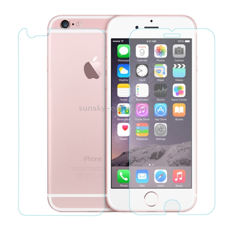 ENKAY 0.26mm 9H Surface Hardness 2.5D Explosion-proof Front + Back Tempered Glass Film for iPhone 6S Plus ENKAY 0.26mm 9H Surface Hardness 2.5D Explosion-proof Front + Back Tempered Glass Film for iPhone 6S Plus