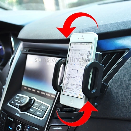 Support GPS de support d'aspiration de pare-brise de voiture pour