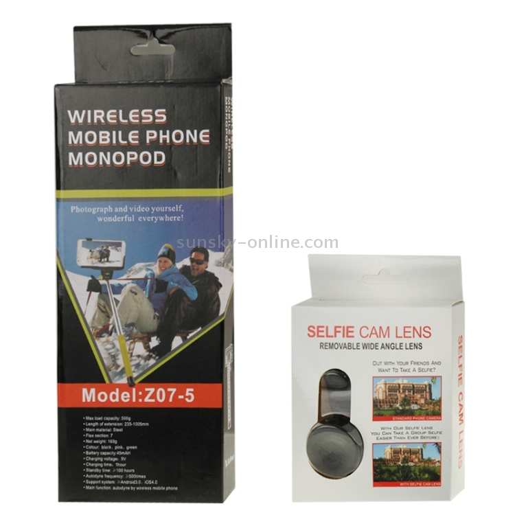 0.4X Super Wide Lens + Selfie Monopod Kit with & Phone Clip & Lens Clip 0.4X Super Wide Lens + Selfie Monopod Kit with & Phone Clip & Lens Clip