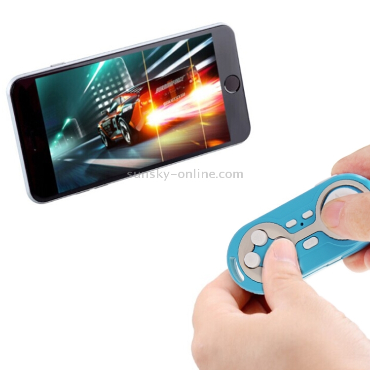 Portable Bluetooth Wireless Mini Gamepad / Remote Shutter for Android / IOS Devices(Blue) Portable Bluetooth Wireless Mini Gamepad / Remote Shutter for Android / IOS Devices(Blue)
