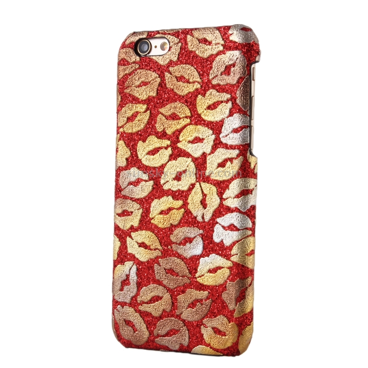 Sexy Lip Print Patterns Hard Back Cover Protective Back Case for iPhone 6 & 6s(Red)