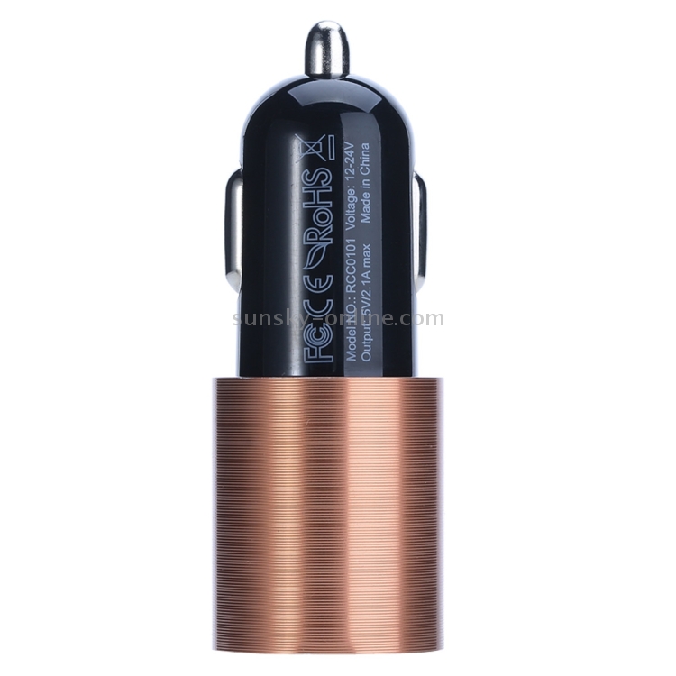 ROCK 5V 2.1A Dual USB Port Raid Car Charger Auto Adapter ROCK 5V 2.1A Dual USB Port Raid Car Charger Auto Adapter