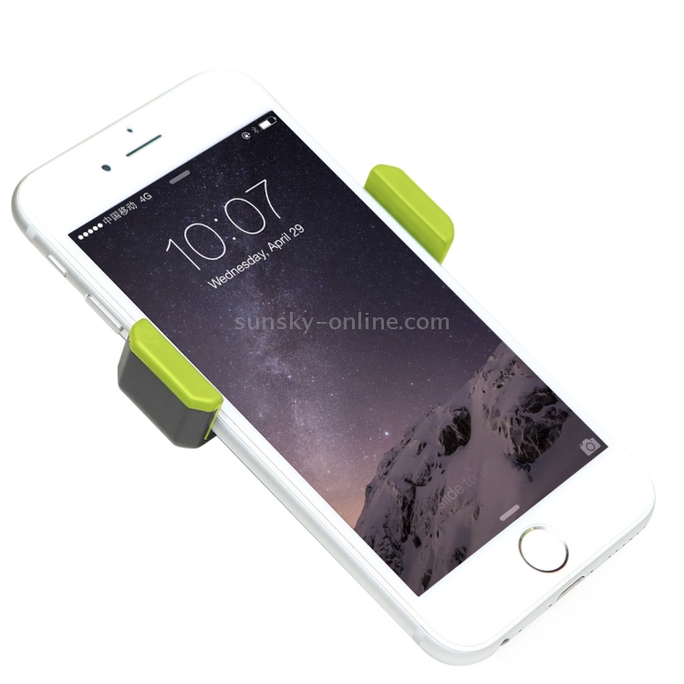 ROCK 360 Rotation Universal Vent Car Wind Mount Desktop Holder for iPhone 7 Plus / iPhone 7 / iPhone 6 & 6 Plus / Below 6 inch Smartphone(Green) ROCK 360 Rotation Universal Vent Car Wind Mount Desktop Holder for iPhone 7 Plus / iPhone 7 / iPhone 6 & 6 Plus / Below 6 inch Smartphone(Green)