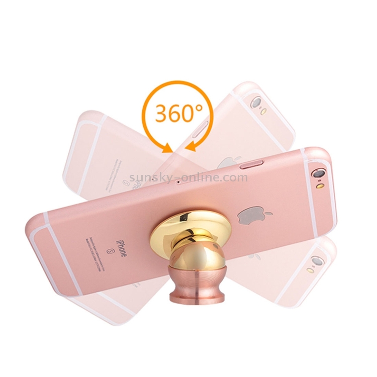 360 Degrees Rotation Magnetic Dashboard Mount Holder for iPhone 7 Plus / iPhone 7 / iPhone 6s & 6 / 6s Plus & 6 Plus, Galaxy S6 Edge+ / S6 Edge / S6, Sony, Nokia, Huawei, Lenovo and Other Mobile Phones(Rose Gold) 360 Degrees Rotation Magnetic Dashboard Mount Holder for iPhone 7 Plus / iPhone 7 / iPhone 6s & 6 / 6s Plus & 6 Plus, Galaxy S6 Edge+ / S6 Edge / S6, Sony, Nokia, Huawei, Lenovo and Other Mobile Phones(Rose Gold)