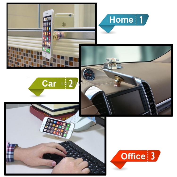 360 Degrees Rotation Magnetic Dashboard Mount Holder for iPhone 7 Plus / iPhone 7 / iPhone 6s & 6 / 6s Plus & 6 Plus, Galaxy S6 Edge+ / S6 Edge / S6, Sony, Nokia, Huawei, Lenovo and Other Mobile Phones(Rose Gold) 360 Degrees Rotation Magnetic Dashboard Mount Holder for iPhone 7 Plus / iPhone 7 / iPhone 6s & 6 / 6s Plus & 6 Plus, Galaxy S6 Edge+ / S6 Edge / S6, Sony, Nokia, Huawei, Lenovo and Other Mobile Phones(Rose Gold)