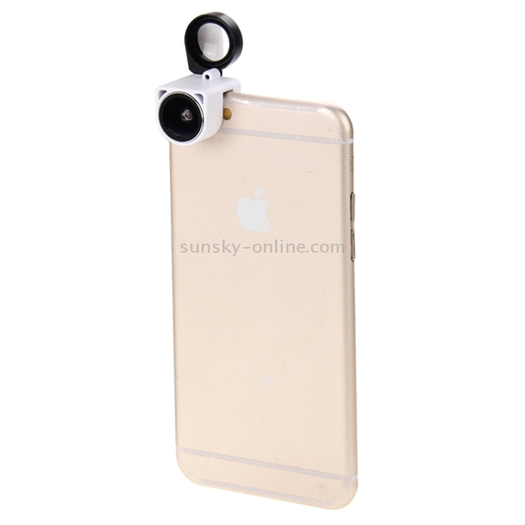 3 in 1 180 Degree Fisheye Lens + Marco Lens + Wide Lens for iPhone 6 & 6 Plus 3 in 1 180 Degree Fisheye Lens + Marco Lens + Wide Lens for iPhone 6 & 6 Plus
