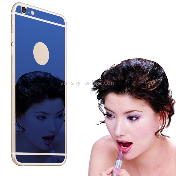 0.3mm Ultra-thin Plating Full Screen Front + Back Color Mirror Tempered Glass Screen Protector for iPhone 6 & 6s(Dark Blue) 0.3mm Ultra-thin Plating Full Screen Front + Back Color Mirror Tempered Glass Screen Protector for iPhone 6 & 6s(Dark Blue)