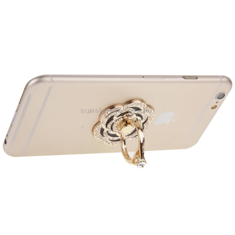 Universal Rotatable Diamond Encrusted Gold Metal Ring Holder / Car Hanging Ring Universal Rotatable Diamond Encrusted Gold Metal Ring Holder / Car Hanging Ring
