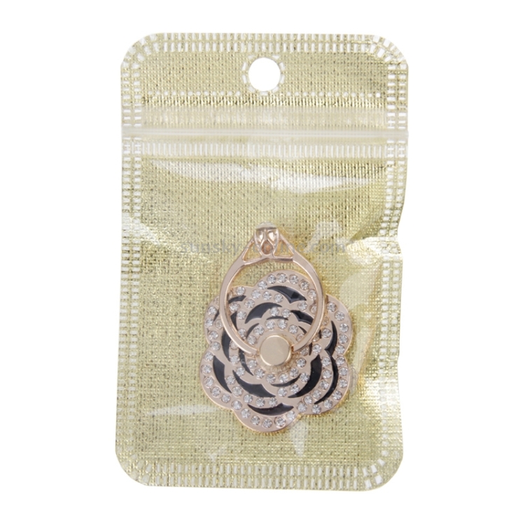 Universal Rotatable Diamond Encrusted Gold Metal Ring Holder / Car Hanging Ring Universal Rotatable Diamond Encrusted Gold Metal Ring Holder / Car Hanging Ring