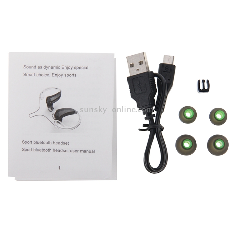 Bluetooth 4.1 Stereo Sport In-ear Earphone with Mic and Volume & Phone Answer Control for iPhone 6 & 6S, Galaxy S6 / S5 / Note 5 / Note 4, HTC, Sony(Green) Bluetooth 4.1 Stereo Sport In-ear Earphone with Mic and Volume & Phone Answer Control for iPhone 6 & 6S, Galaxy S6 / S5 / Note 5 / Note 4, HTC, Sony(Green)