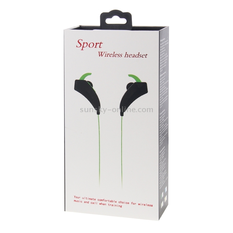 Bluetooth 4.1 Stereo Sport In-ear Earphone with Mic and Volume & Phone Answer Control for iPhone 6 & 6S, Galaxy S6 / S5 / Note 5 / Note 4, HTC, Sony(Green) Bluetooth 4.1 Stereo Sport In-ear Earphone with Mic and Volume & Phone Answer Control for iPhone 6 & 6S, Galaxy S6 / S5 / Note 5 / Note 4, HTC, Sony(Green)