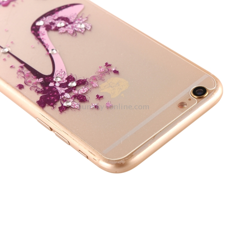 3D Colorized Relief Pattern Diamond Encrusted 0.26mm 9H+ Surface Hardness 3D Curved Surface Full Screen Front and Back Explosion-proof Tempered Glass Film for iPhone 6 & 6s 3D Colorized Relief Pattern Diamond Encrusted 0.26mm 9H+ Surface Hardness 3D Curved Surface Full Screen Front and Back Explosion-proof Tempered Glass Film for iPhone 6 & 6s
